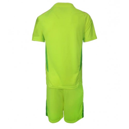 Maglia Calcio Messico Portiere Seconda Divisa Bambino Copa America 2024 Manica Corta (+ pantaloncini)